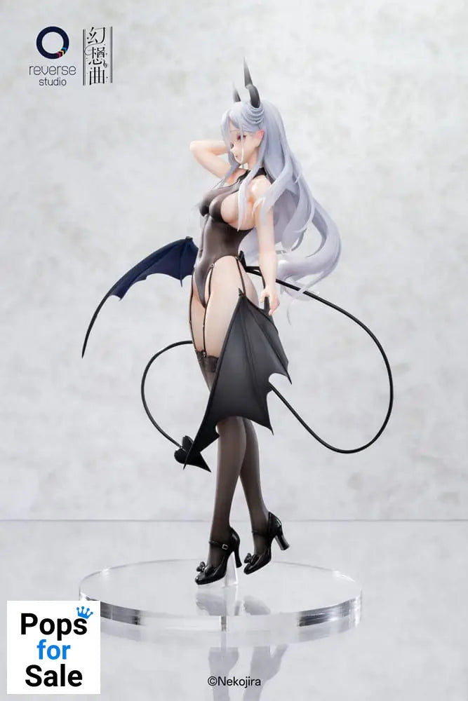 Original Character Fantasias Series Statue 1/6 set of 2 Thea-chan Apprentice Succubus Ver. (Regular Outfit & Underwear Edition) 29 cm