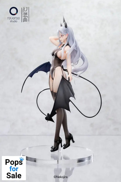 Original Character Fantasias Series Statue 1/6 set of 2 Thea-chan Apprentice Succubus Ver. (Regular Outfit & Underwear Edition) 29 cm