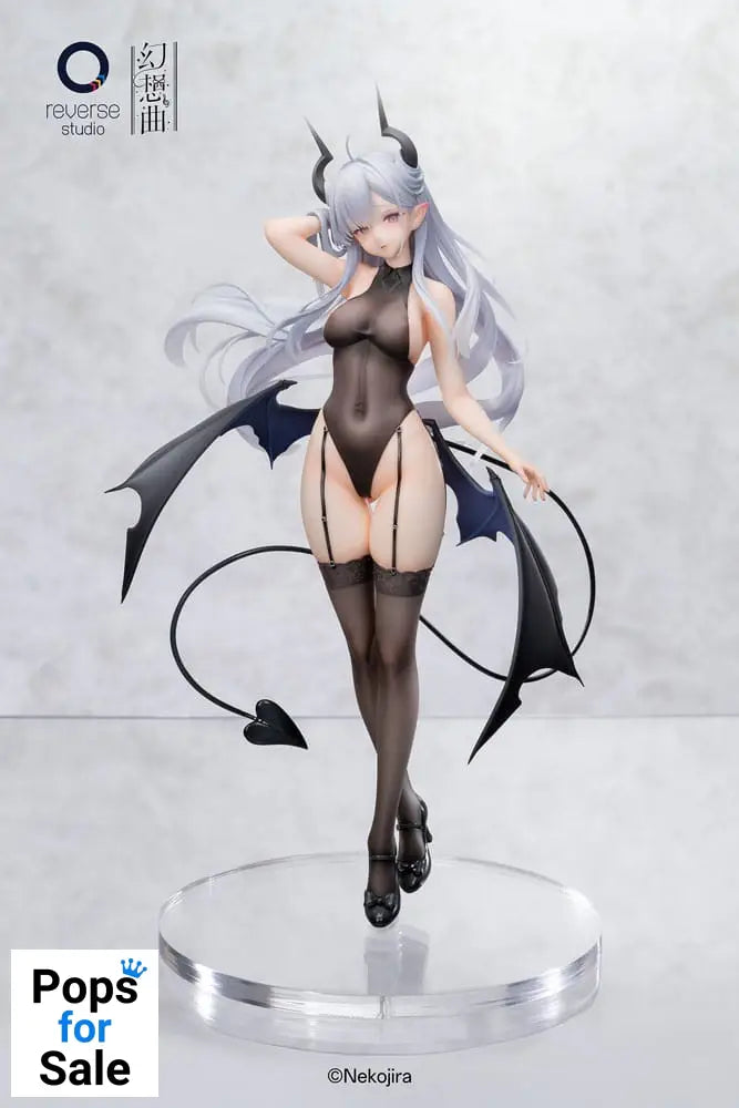 Original Character Fantasias Series Statue 1/6 set of 2 Thea-chan Apprentice Succubus Ver. (Regular Outfit & Underwear Edition) 29 cm