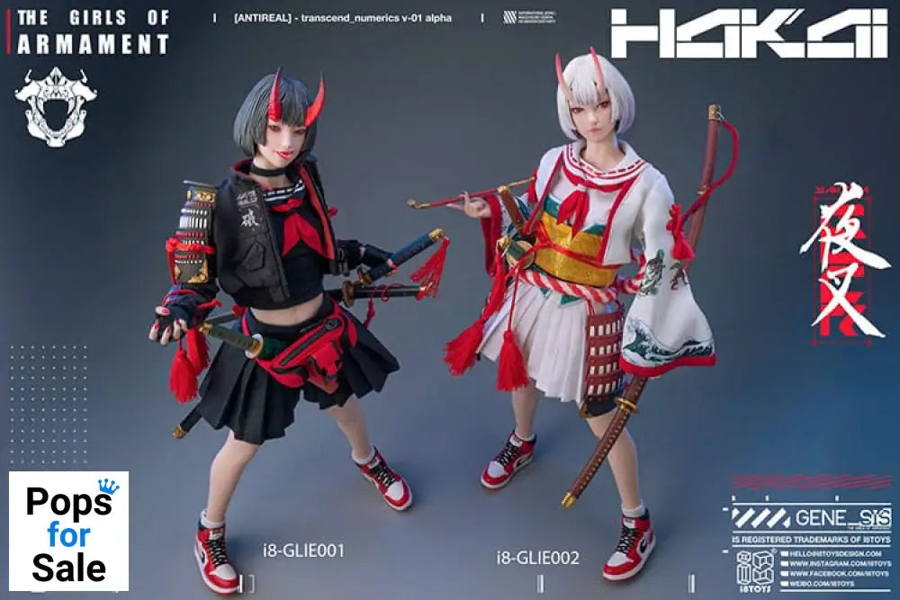 Original Character i8Toys x Gharliera Action Figure 1/6 The Girls of Armament Kina Ookami 28 cm