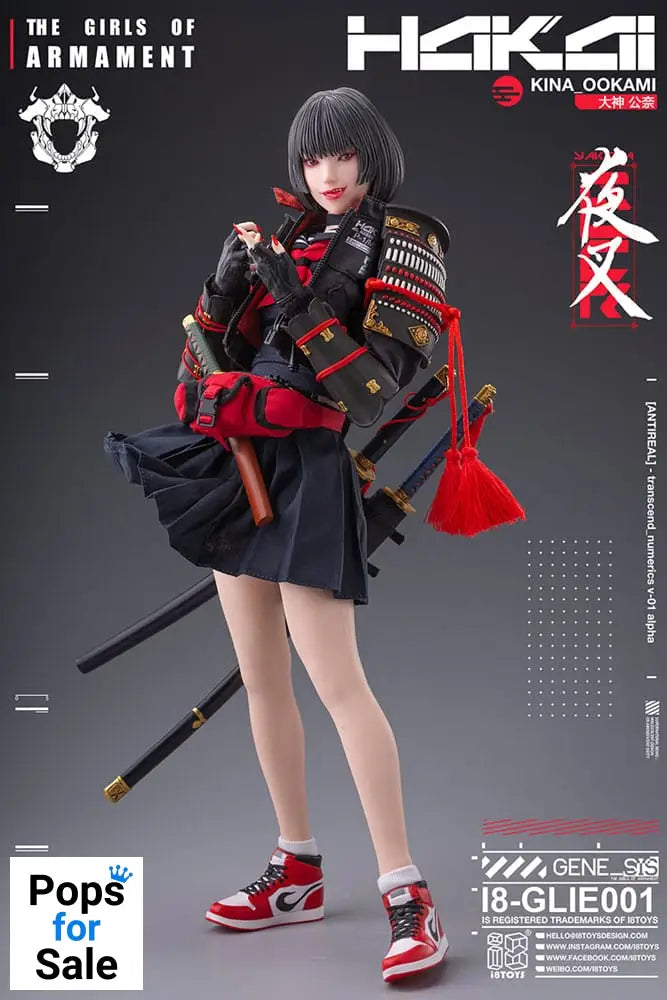 Original Character i8Toys x Gharliera Action Figure 1/6 The Girls of Armament Kina Ookami 28 cm