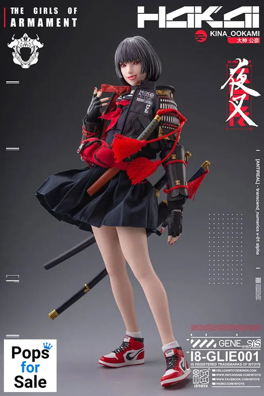 Original Character i8Toys x Gharliera Action Figure 1/6 The Girls of Armament Kina Ookami 28 cm