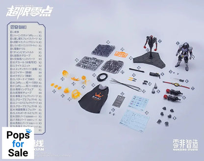 Original Character Over Zero Series Model Kit 1/10 Baki 21 cm