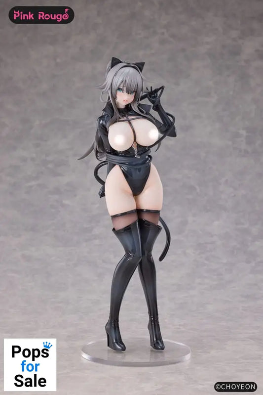Original Character PVC 1/6 Cat Woman Happy-chan DX Ver. Another Color 27 cm Statues