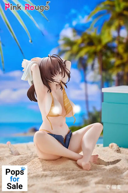 Original Character PVC 1/7 Danjo no Yujo ga Seiritsu Dekinai Type no Onna Tomodachi Special Set 15 cm