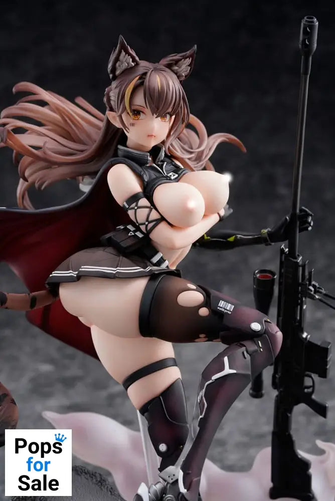 Original Character PVC 1/7 Ijuu Senki Series: Sniper Karihime Limited Distribution 27 cm