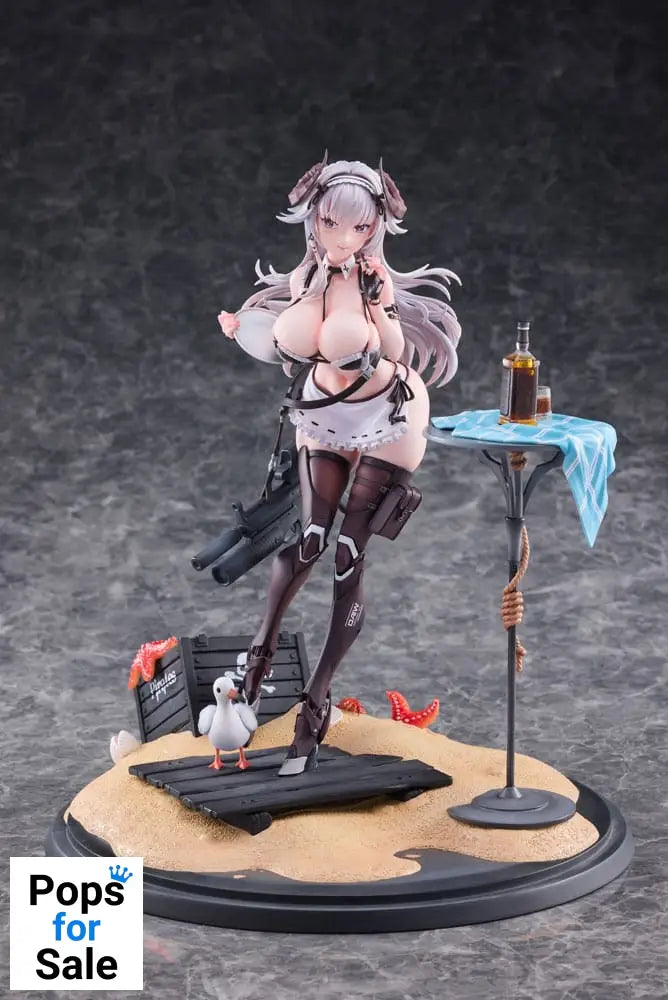 Original Character PVC 1/7 Ijuu Senki Series: Tactician Mianji Limited Distribution 27 cm Statues