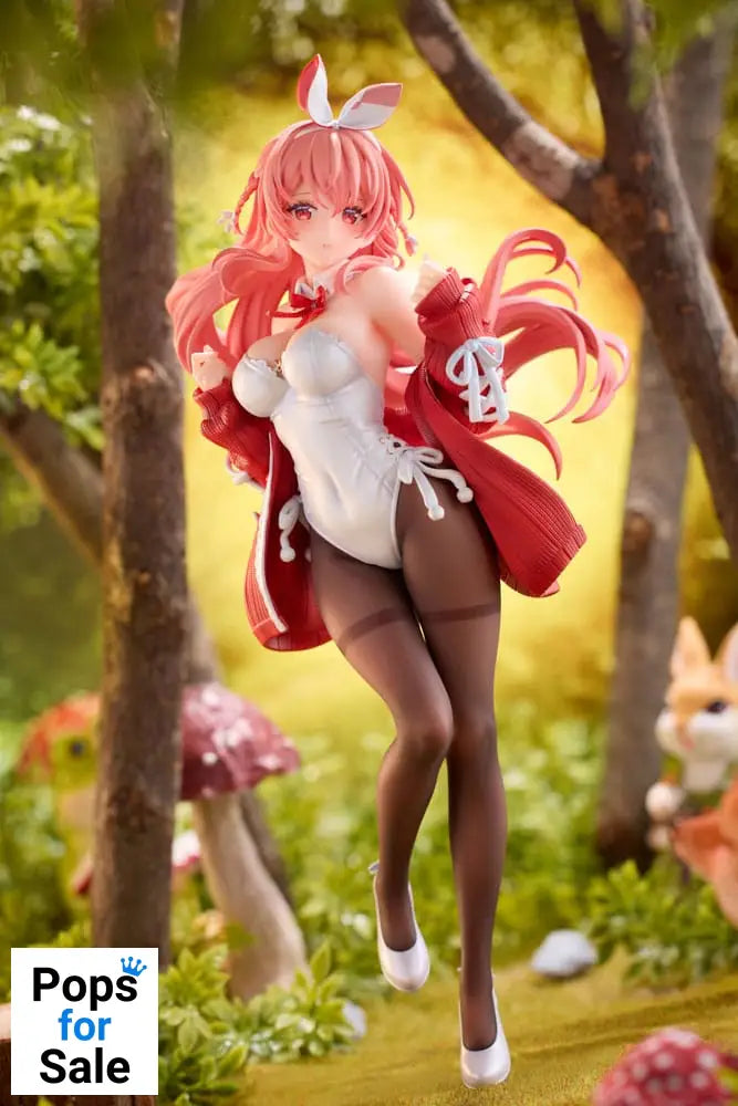 Original Character PVC 1/7 White Rabbit Illustrated by Rosuuri Deluxe Version 24 cm