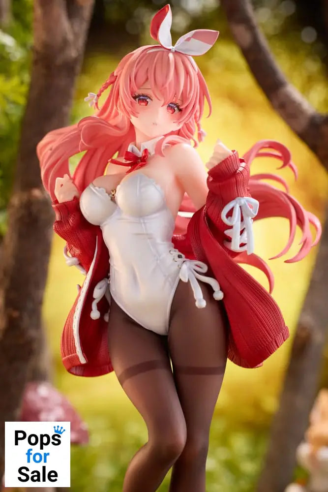 Original Character PVC 1/7 White Rabbit Illustrated by Rosuuri Deluxe Version 24 cm