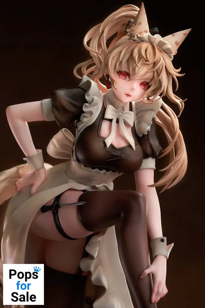 Original Character PVC Statue 1/4 Battle Maid Different Species Leopard Cat Maria 40 cm