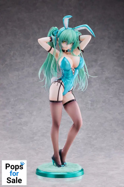 Original Character PVC Statue 1/4 Green Twin Tail Bunny-chan 43 cm