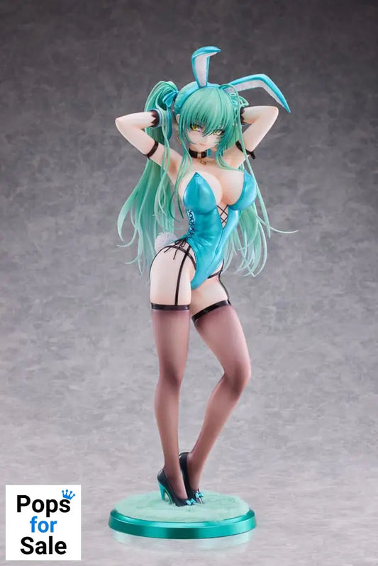 Original Character PVC Statue 1/4 Green Twin Tail Bunny-chan 43 cm