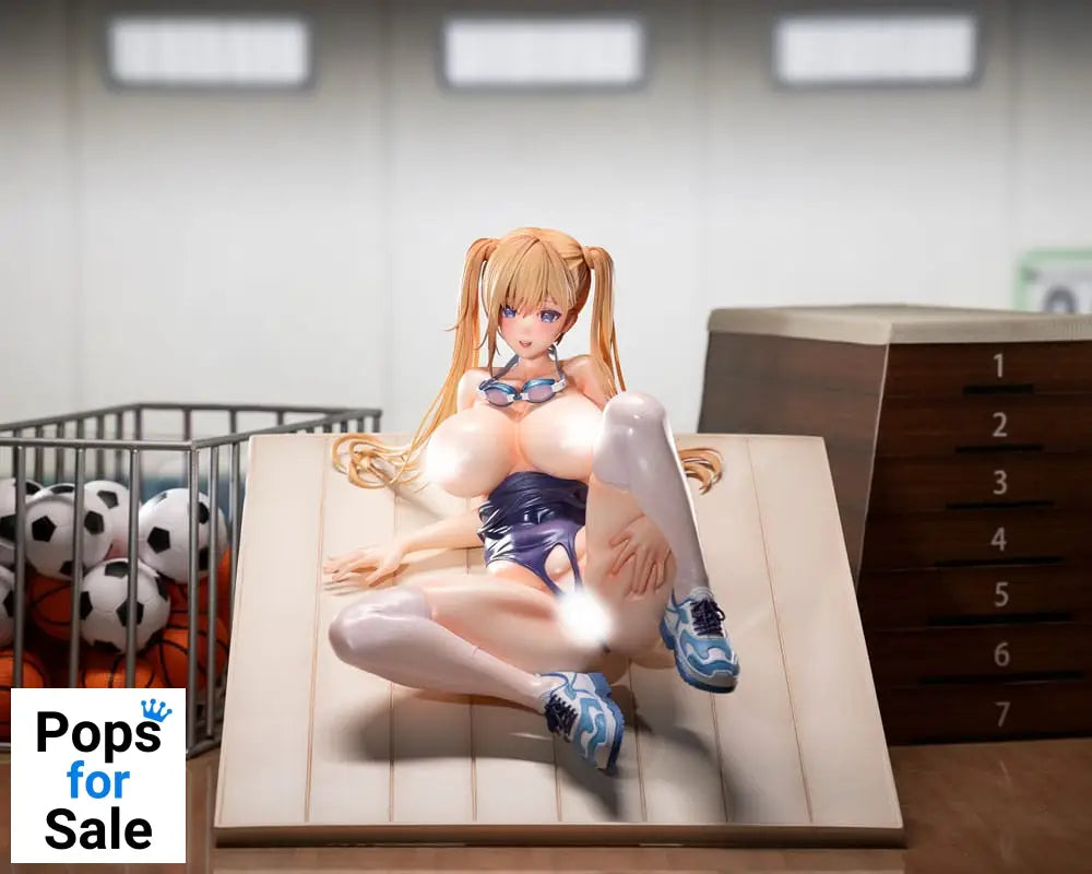 Original Character PVC Statue 1/5 2-F Roshutu bu Suzu Mikuma 24 cm