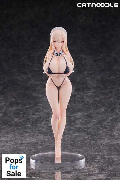 Original Character PVC Statue 1/6 Dosukebe Bikini wo Kitekureru Juujun na Maid-san Illustration by Himuka Yuzuki 27 cm