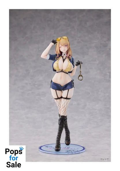 Original Character PVC Statue 1/6 Gal Policewoman Takanashi Arisa Deluxe Edition 27 cm