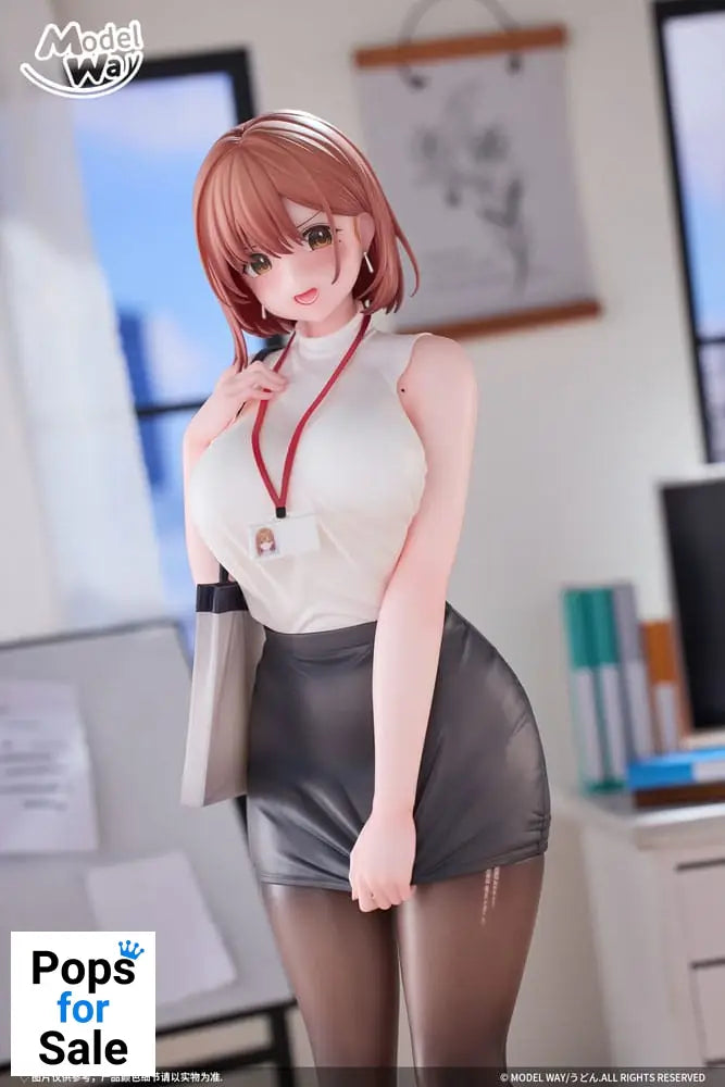 Original Character PVC Statue 1/6 OL-chan Illustration by Udon. 28 cm