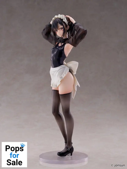 Original Character PVC Statue 1/6 Sakura Shiori Competition Swimsuit Maid 27 cm