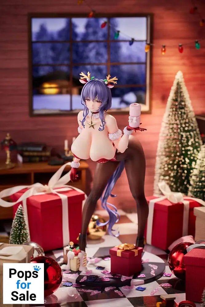 Original Character PVC Statue 1/6 Succubus Homestay Shiori Sakuma Christmas Costume Special Ver. 27 cm