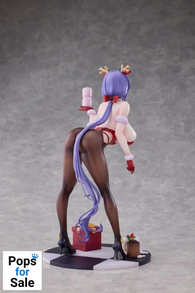 Original Character PVC Statue 1/6 Succubus Homestay Shiori Sakuma Christmas Costume Special Ver. Bonus Limited Edition 27 cm