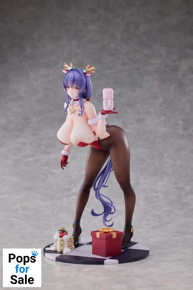 Original Character PVC Statue 1/6 Succubus Homestay Shiori Sakuma Christmas Costume Special Ver. Bonus Limited Edition 27 cm