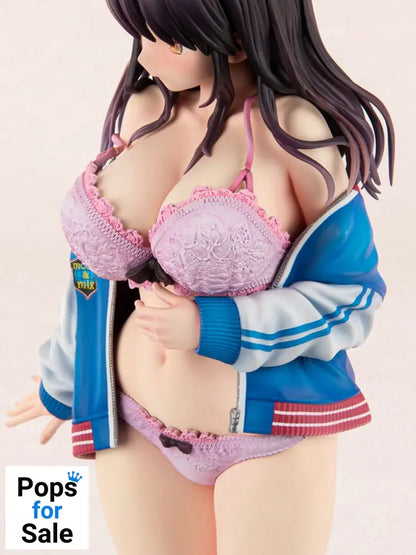 Original Character PVC Statue 1/6 Sukajan Jacket Kanojo wa Cool de Itai! Kyouka Kagura 27 cm