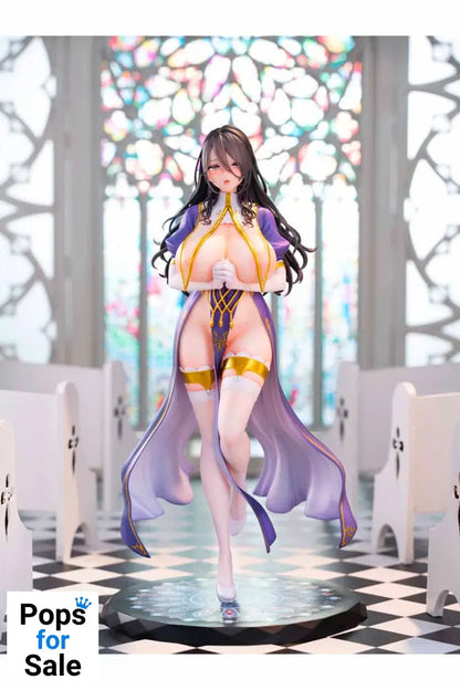 Original Character PVC Statue 1/6 The Nun Prayer Petrone Illustration by Ogre 29 cm