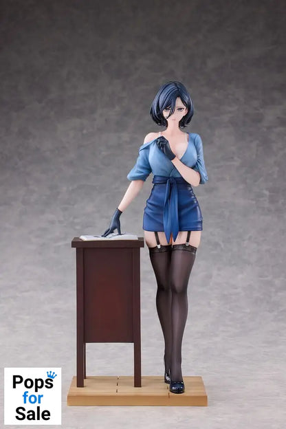 Original Character PVC Statue 1/6 Toutotsu ni Nugidasu Tennen Bijutsu Kyoushi Rumi Illustration by Keso Shirou 28 cm