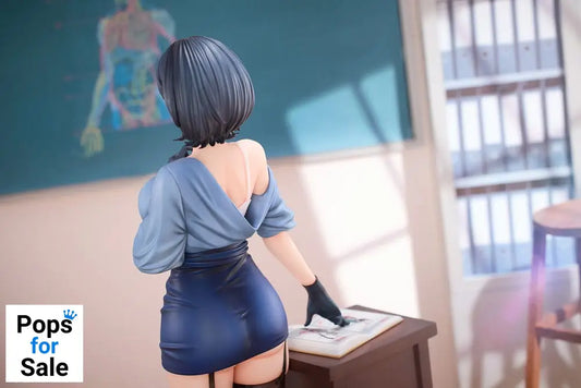 Original Character PVC Statue 1/6 Toutotsu ni Nugidasu Tennen Bijutsu Kyoushi Rumi Illustration by Keso Shirou 28 cm