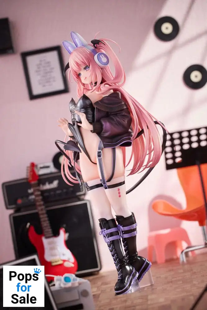 Original Character PVC Statue 1/6 Usamimi Headphone Lulumu Illustrated by Tamano Kedama 32 cm