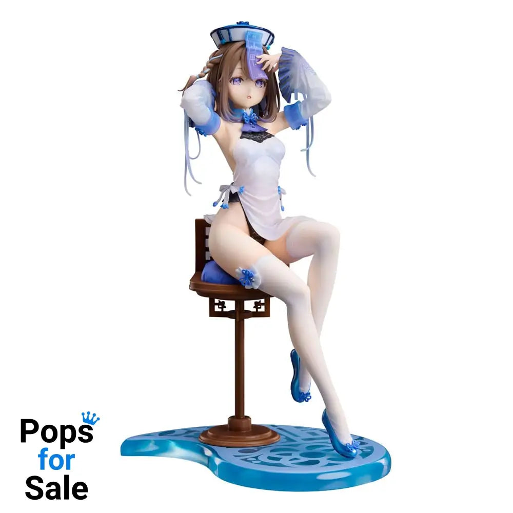 Original Character PVC Statue 1/7 Blue jiangshi Illustration by Anmi 21 cm