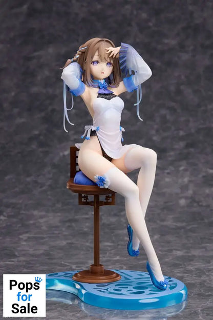 Original Character PVC Statue 1/7 Blue jiangshi Illustration by Anmi 21 cm