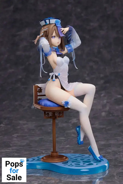 Original Character PVC Statue 1/7 Blue jiangshi Illustration by Anmi 21 cm