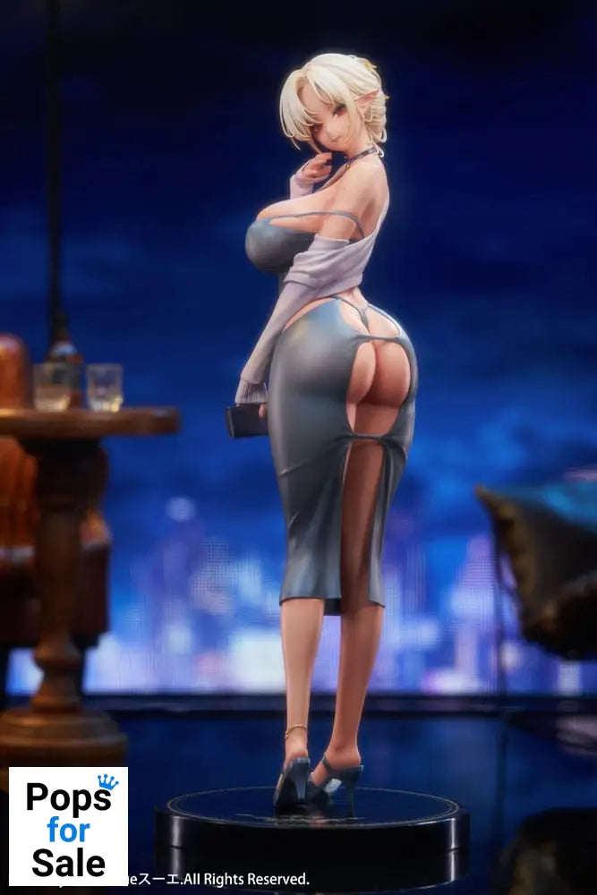 Original Character PVC Statue 1/7 Hitozuma Elf Illustration by Sue Another Color 26 cm