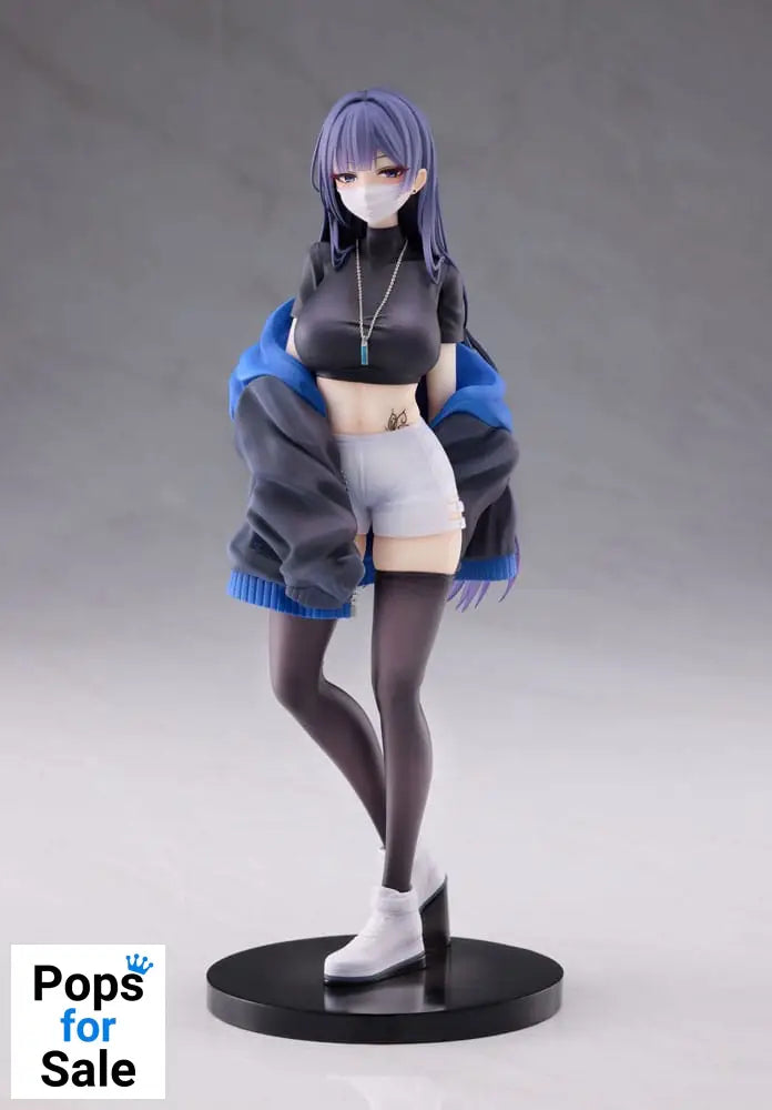 Original Character PVC Statue 1/7 Mask Girl Yuna 24 cm