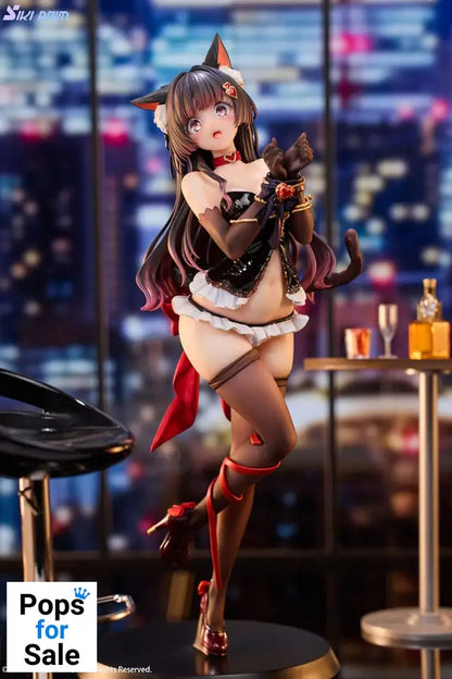 Original Character PVC Statue 1/7 Shibarare Cat Ruhuna-chan 26 cm