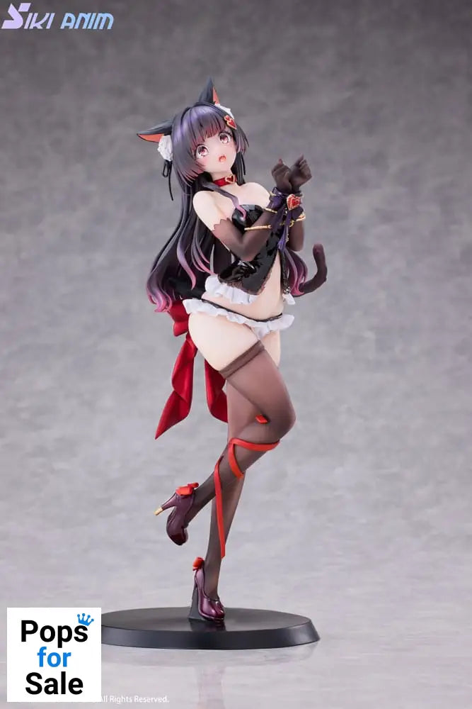 Original Character PVC Statue 1/7 Shibarare Cat Ruhuna-chan 26 cm Statues
