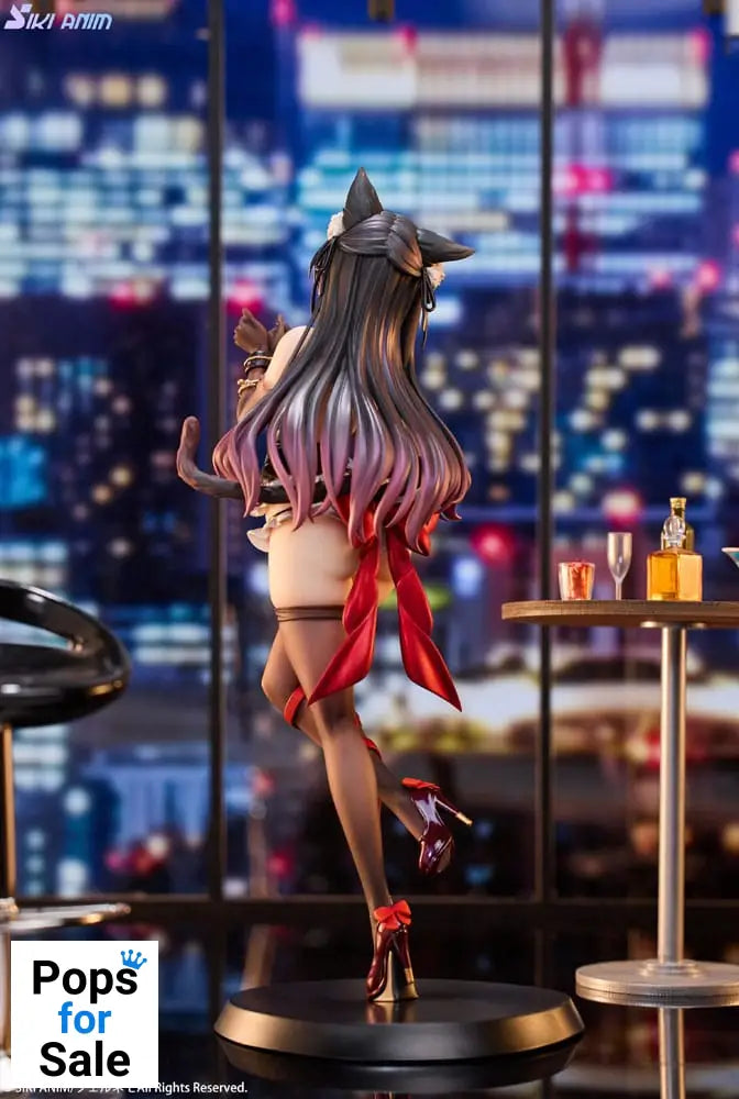 Original Character PVC Statue 1/7 Shibarare Cat Ruhuna-chan Deluxe Edition 26 cm