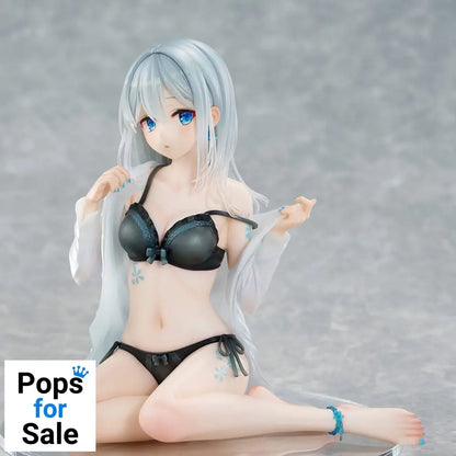 Original Character PVC Statue 1/7 Silver-Haired Girl Sky Blue Morning Special Outfit Ver. by Fuumi Illustration 16 cm