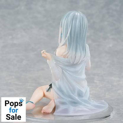 Original Character PVC Statue 1/7 Silver-Haired Girl Sky Blue Morning Special Outfit Ver. by Fuumi Illustration 16 cm