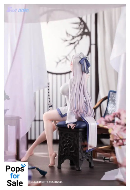 Original Character PVC Statue 1/7 The Color of the Blue - White Snake Deluxe Edition 20 cm