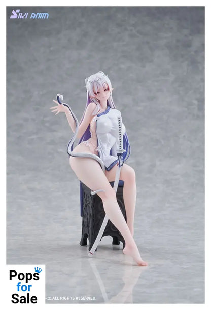 Original Character PVC Statue 1/7 The Color of the Blue - White Snake Normal Edition 20 cm