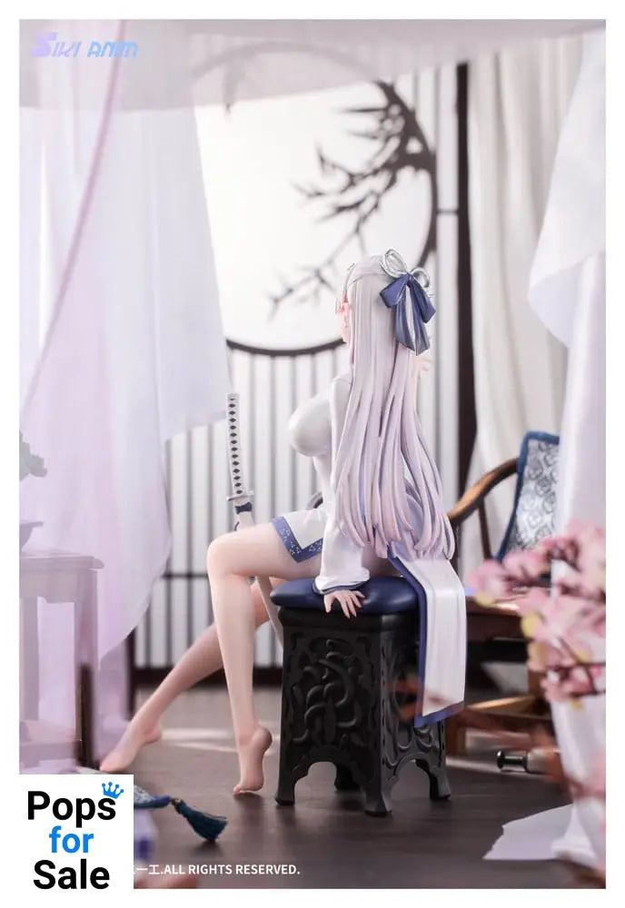 Original Character PVC Statue 1/7 The Color of the Blue - White Snake Normal Edition 20 cm Statues