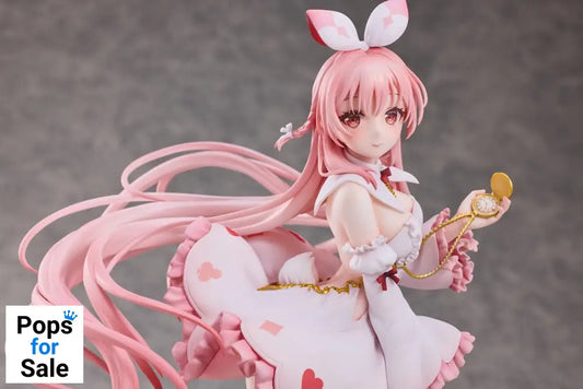 Original Character PVC Statue 1/7 White Rabbit Rosu Wonderland Ver. Illustrated by Rosuuri 29 cm