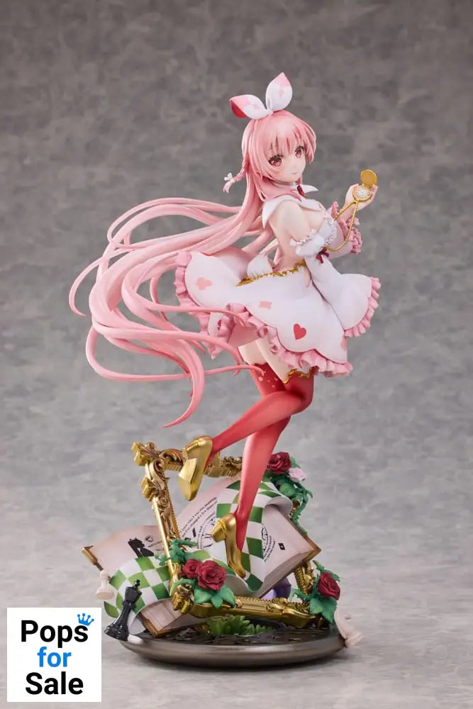 Original Character PVC Statue 1/7 White Rabbit Rosu Wonderland Ver. Illustrated by Rosuuri 29 cm