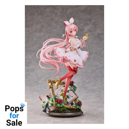 Original Character PVC Statue 1/7 White Rabbit Rosu Wonderland Ver. Illustrated by Rosuuri Deluxe Edition 29 cm