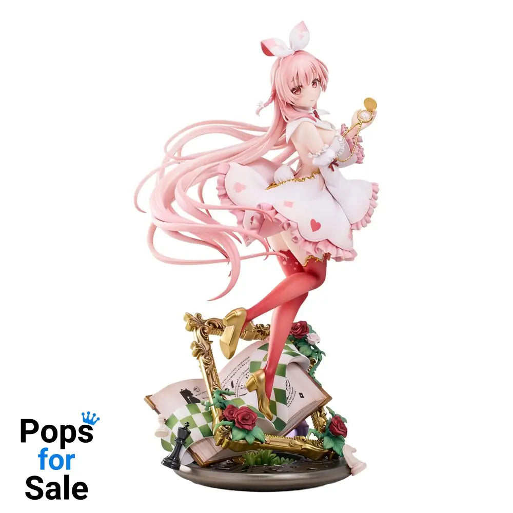 Original Character PVC Statue 1/7 White Rabbit Rosu Wonderland Ver. Illustrated by Rosuuri Deluxe Edition 29 cm