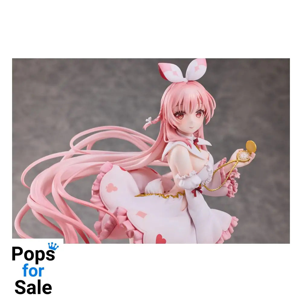 Original Character PVC Statue 1/7 White Rabbit Rosu Wonderland Ver. Illustrated by Rosuuri Deluxe Edition 29 cm