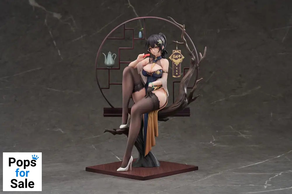 Original Character PVC Statue 1/7 Xiami China Dress Genboku Ver. 26 cm