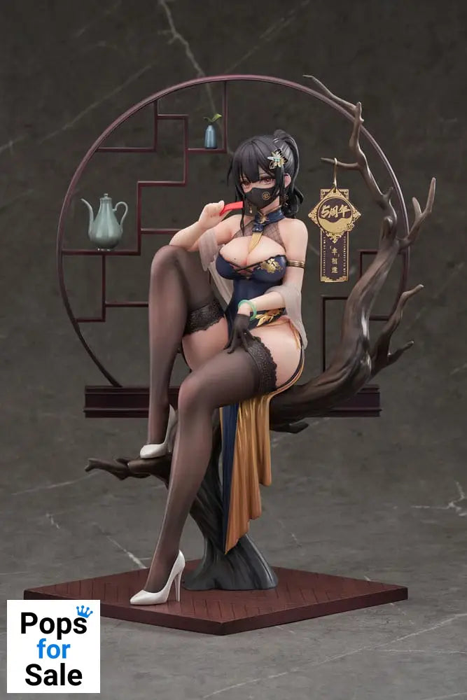 Original Character PVC Statue 1/7 Xiami China Dress Genboku Ver. 26 cm Statues