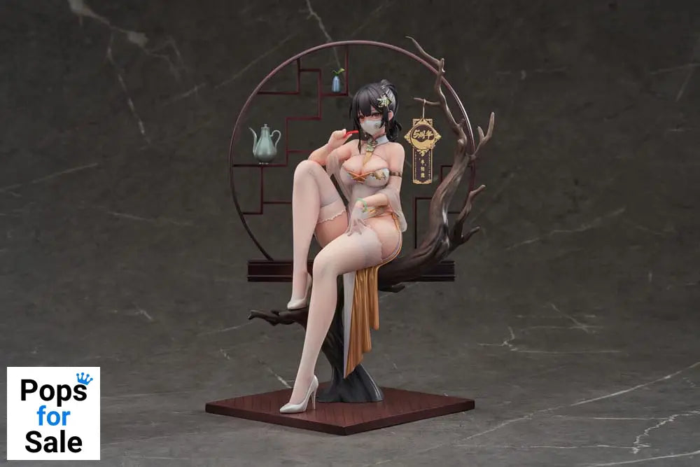 Original Character PVC Statue 1/7 Xiami China Dress Step On Snow Ver. 26 cm